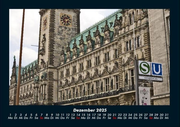 Produktbild: Hamburg 2025 Fotokalender DIN A4