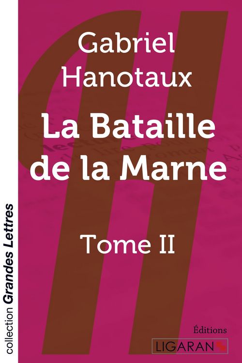 Produktbild: La bataille de la Marne - Tome 2 (grands caract&egrave;res)9782335021776