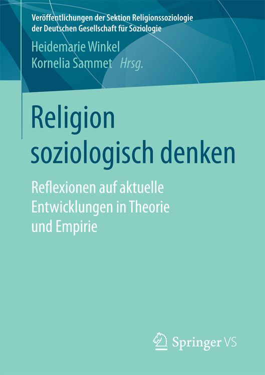 Produktbild: Religion soziologisch denken