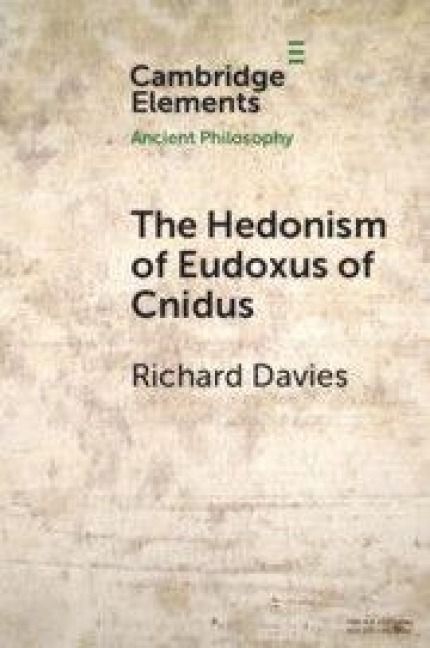 Produktbild: The Hedonism of Eudoxus of Cnidus