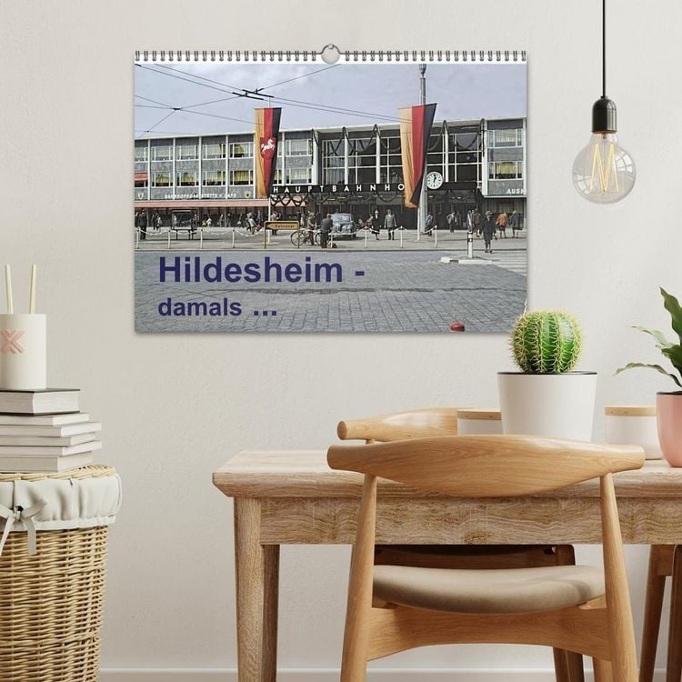 Produktbild: Hildesheim - damals ... (Wandkalender 2026 DIN A3 quer), CALVENDO Monatskalender