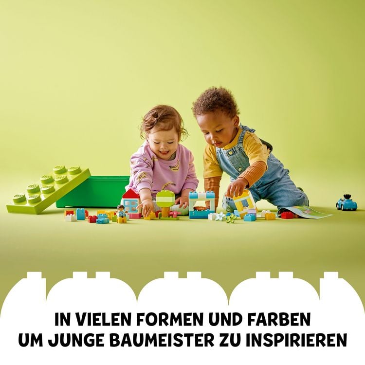 Produktbild: LEGO DUPLO Steinebox, Lernspielzeug für Kinder ab 1 Jahr 10913