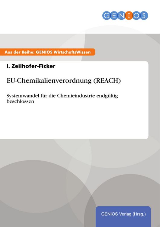 Produktbild: EU-Chemikalienverordnung (REACH)