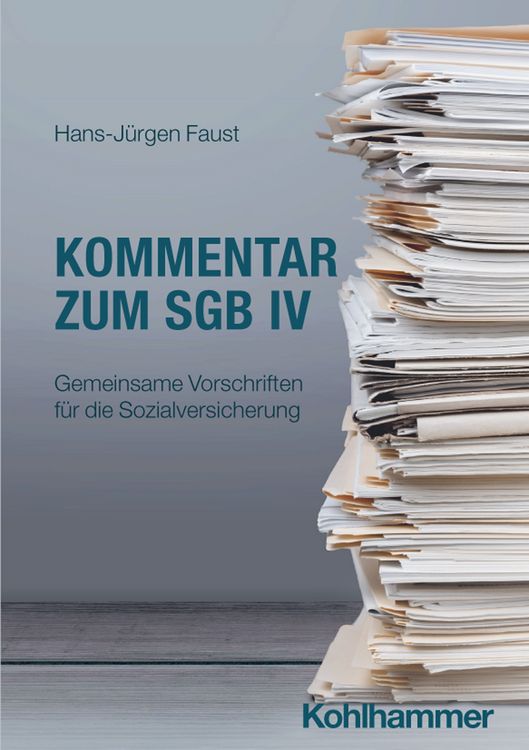 Produktbild: Kommentar zum SGB IV