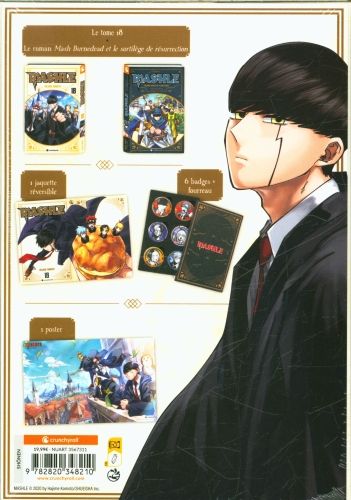 Produktbild: Mashle : pack tome 18 + roman Mash Burnedead tome 2
