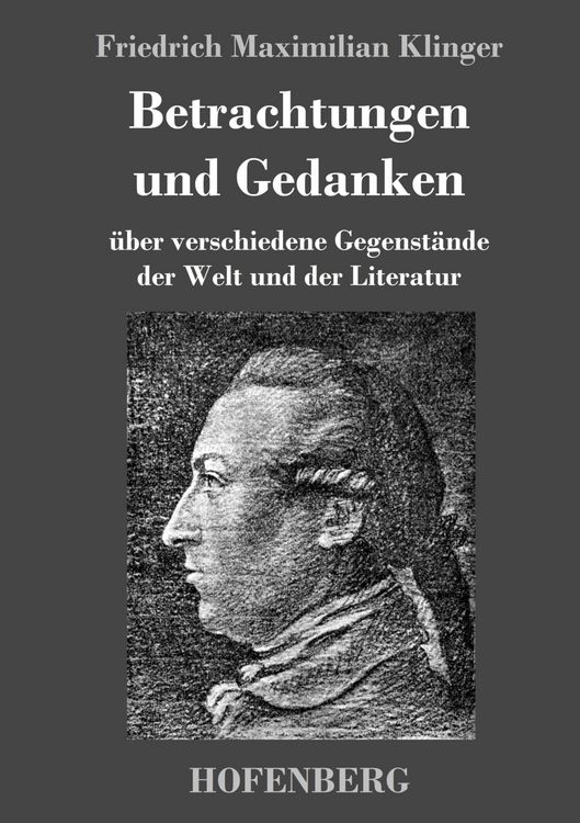 Produktbild: Betrachtungen und Gedanken
