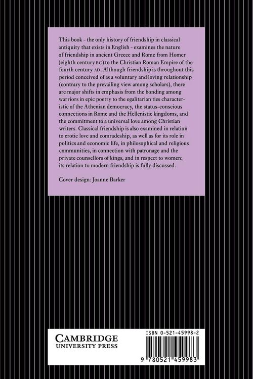 Produktbild: Friendship in the Classical World