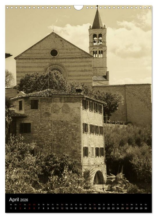 Produktbild: Assisi. Ein Ort der Besinnung. (Wandkalender 2026 DIN A3 hoch), CALVENDO Monatskalender