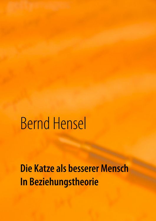 Produktbild: Die Katze als besserer Mensch in Beziehungstheorie