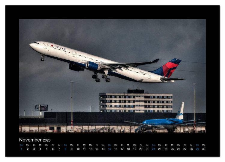 Produktbild: Faszination Luftfahrt (Wandkalender 2026 DIN A4 quer), CALVENDO Monatskalender