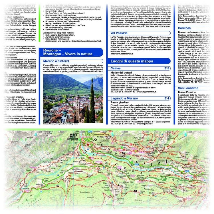 Produktbild: Publicpress Rad- und Wanderkarte Meran und Umgebung 1:35.000