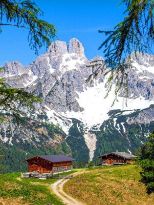 Produktbild: CALVENDO Puzzle Auf der Sulzenalm | 1000 Teile Lege-Gr&ouml;&szlig;e 64x48cm Foto-Puzzle f&uuml;r gl&uuml;ckliche Stunden