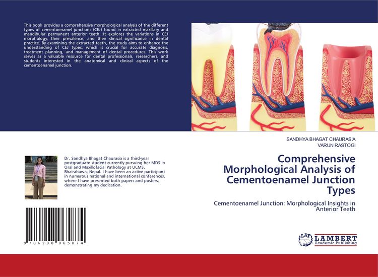 Produktbild: Comprehensive Morphological Analysis of Cementoenamel Junction Types
