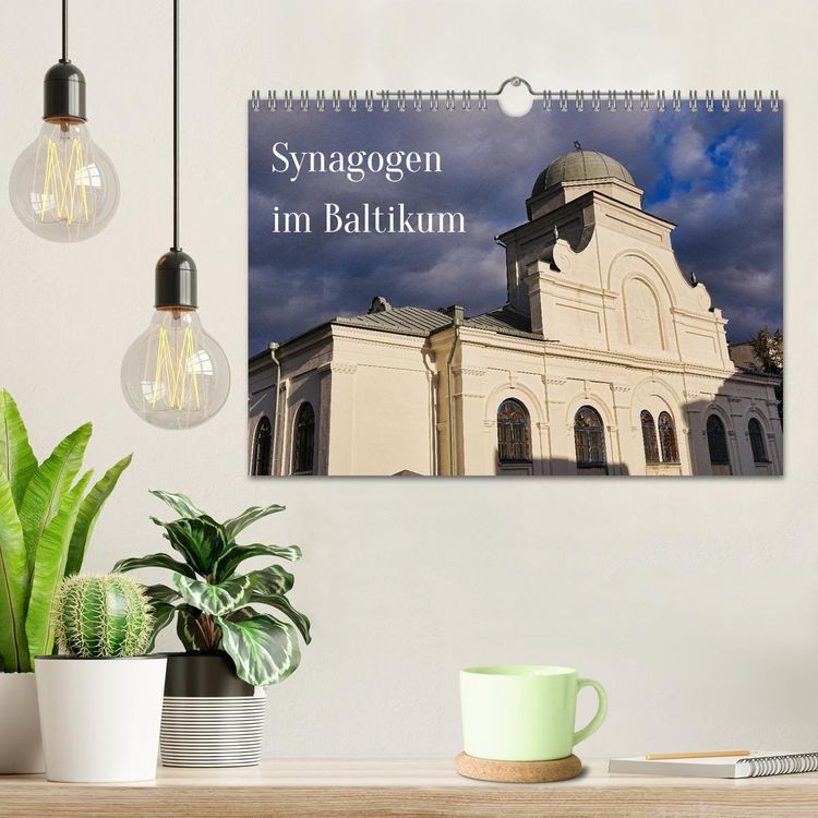 Produktbild: Synagogen im Baltikum (Wandkalender 2026 DIN A4 quer), CALVENDO Monatskalender