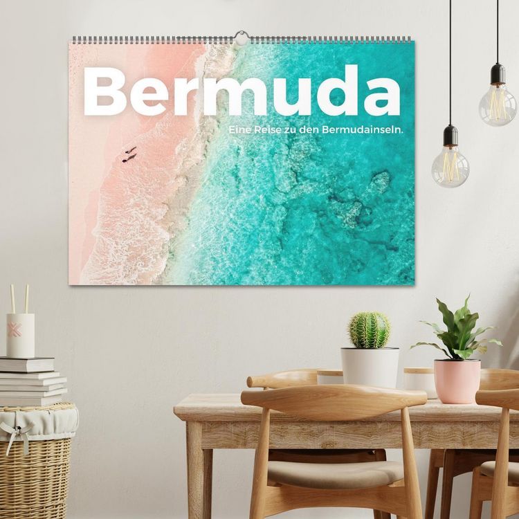 Produktbild: Bermuda - Eine Reise zu den Bermudainseln. (Wandkalender 2026 DIN A2 quer), CALVENDO Monatskalender
