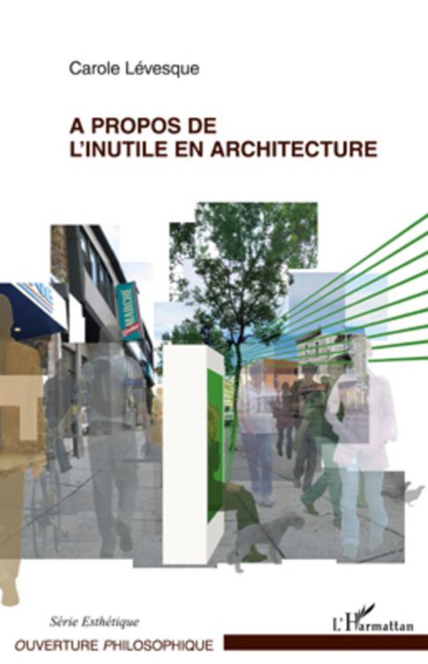 Produktbild: Propos de l'inutile en architecture