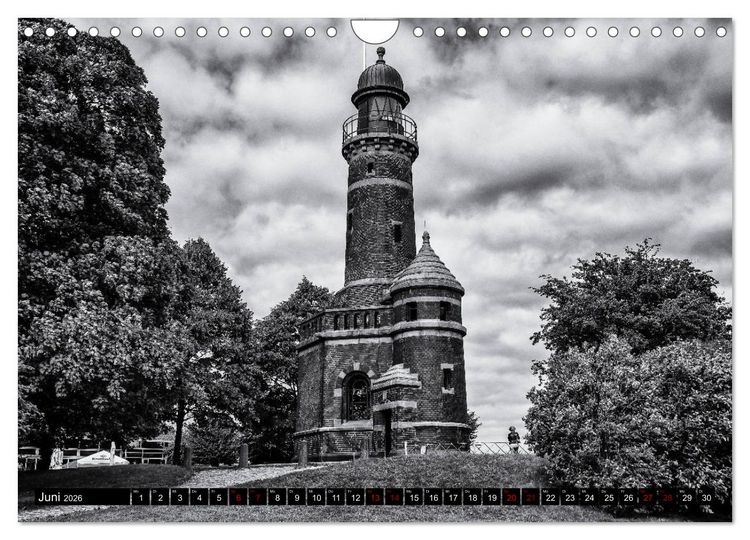 Produktbild: Ein Blick auf Kiel (Wandkalender 2026 DIN A4 quer), CALVENDO Monatskalender