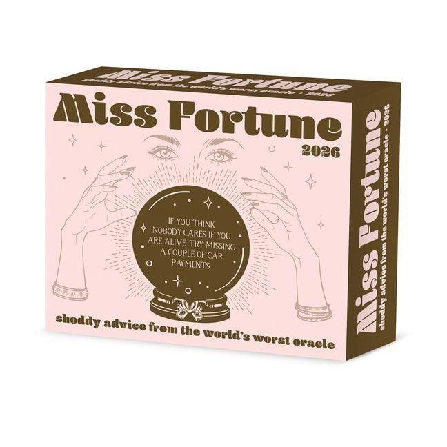 Produktbild: Miss Fortune: Slightly Psychic, Mostly Clueless 2026 Box Calendar