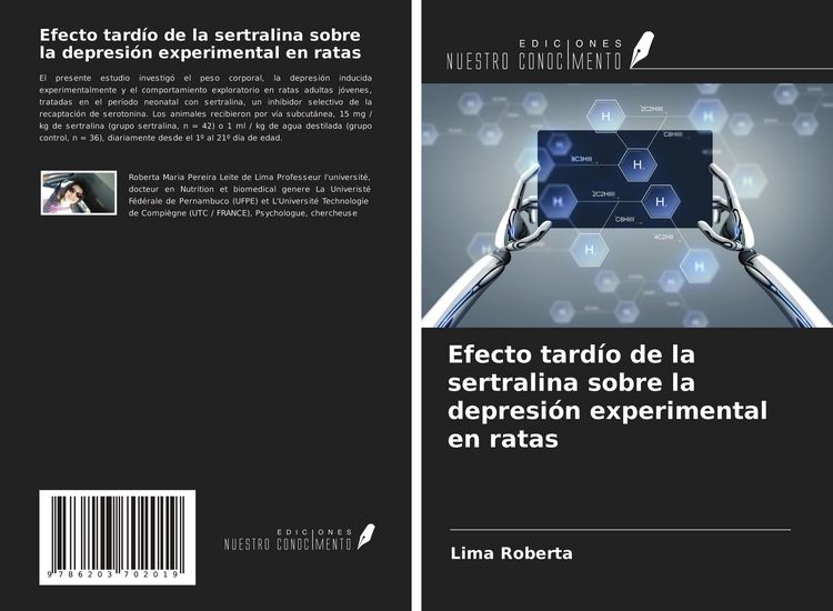 Produktbild: Efecto tard&iacute;o de la sertralina sobre la depresi&oacute;n experimental en ratas