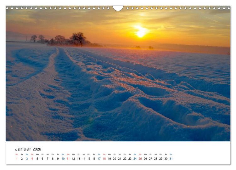Produktbild: Felder und Wiesen (Wandkalender 2026 DIN A3 quer), CALVENDO Monatskalender