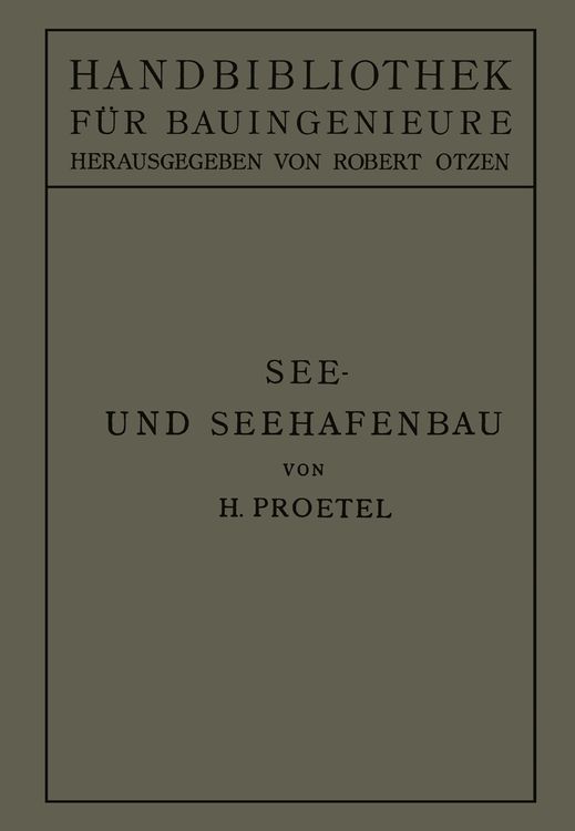 Produktbild: See- und Seehafenbau