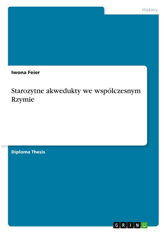 Produktbild: Starozytne akwedukty we wsp&oacute;lczesnym Rzymie