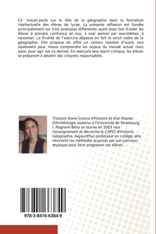 Produktbild: La g&eacute;ographie, &ccedil;&agrave; sert d'abord &agrave; raisonner !