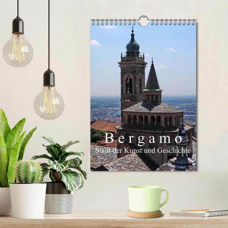 Produktbild: Bergamo (Wandkalender 2026 DIN A4 hoch), CALVENDO Monatskalender