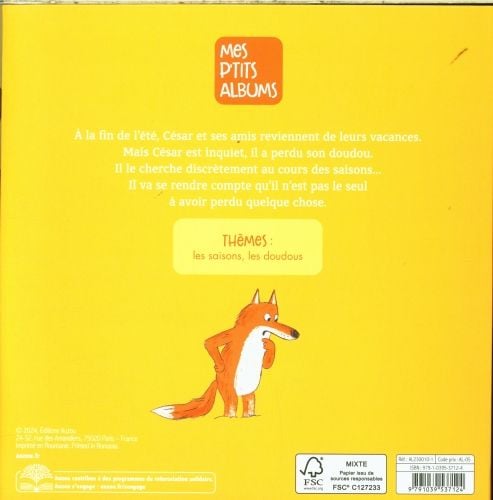Produktbild: C&eacute;sar et le cache-cache des saisons