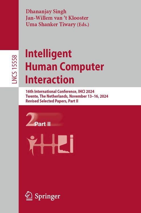 Produktbild: Intelligent Human Computer Interaction