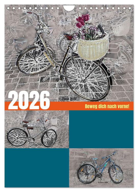 Produktbild: Beweg dich nach vorne! (Wandkalender 2026 DIN A4 hoch), CALVENDO Monatskalender