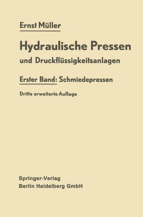 Produktbild: Hydraulische Pressen und Druckfl&uuml;ssigkeitsanlagen