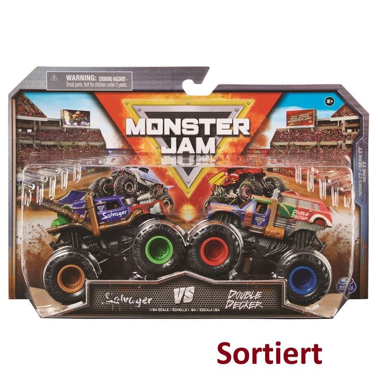 Produktbild: MNJ Monster Jam 2-Pack 1:64