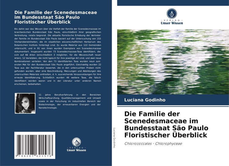 Produktbild: Die Familie der Scenedesmaceae im Bundesstaat S&atilde;o Paulo Floristischer &Uuml;berblick