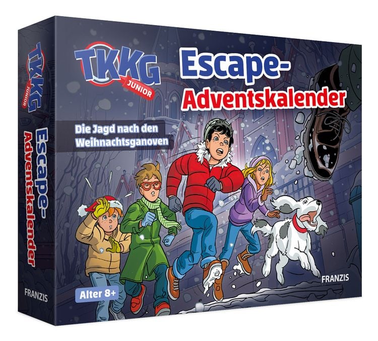 Produktbild: Franzis: Escape-Adventskalender TKKG Junior