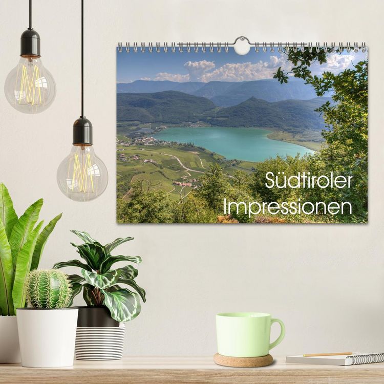 Produktbild: S&uuml;dtiroler Impressionen (Wandkalender 2026 DIN A4 quer), CALVENDO Monatskalender