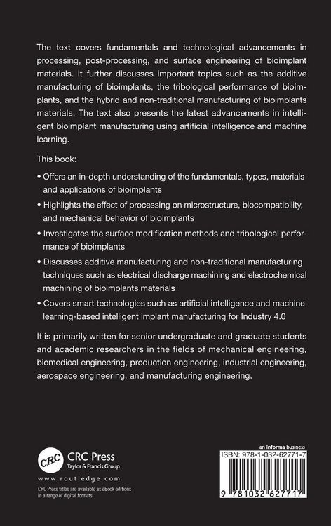 Produktbild: Bioimplants Manufacturing