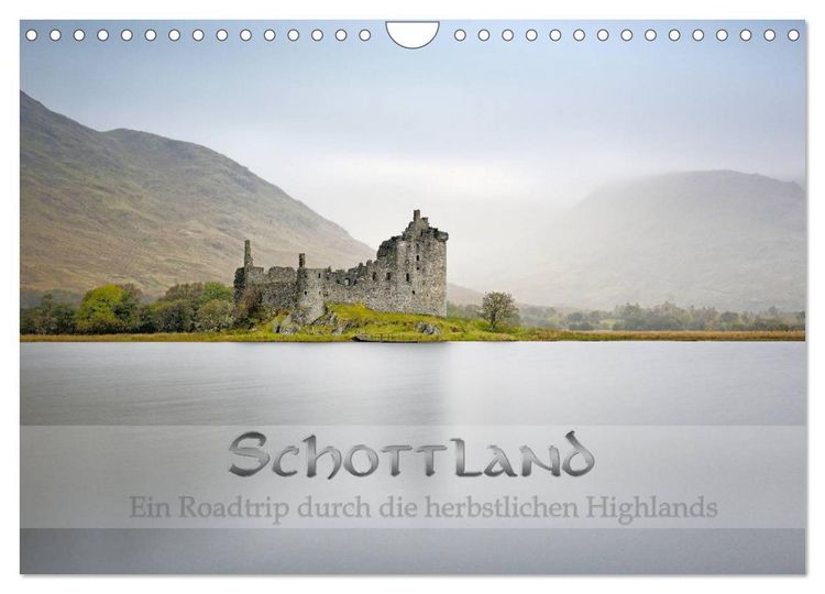 Produktbild: Schottland - Ein Roadtrip durch die herbstlichen Highlands (Wandkalender 2026 DIN A4 quer), CALVENDO Monatskalender