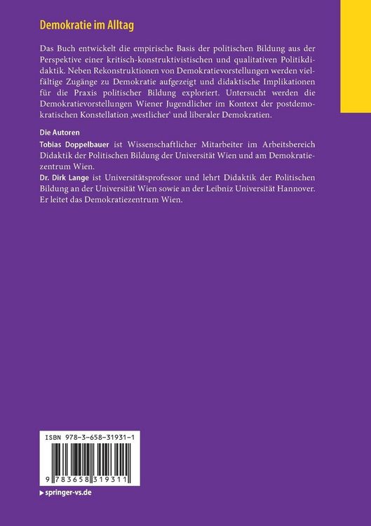 Produktbild: Demokratie im Alltag