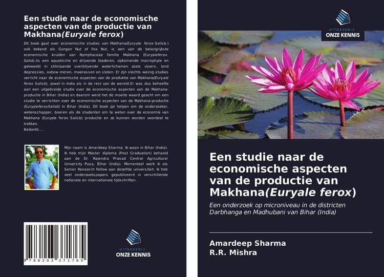 Produktbild: Een studie naar de economische aspecten van de productie van Makhana(Euryale ferox)