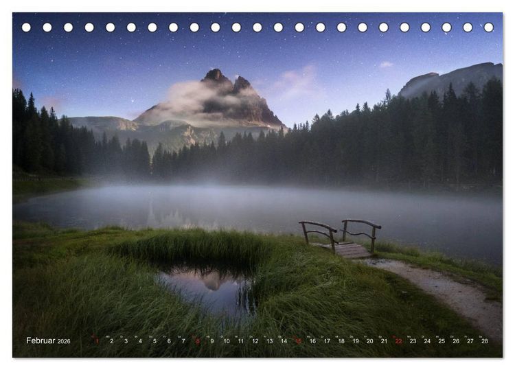 Produktbild: Horizonte (Tischkalender 2026 DIN A5 quer), CALVENDO Monatskalender