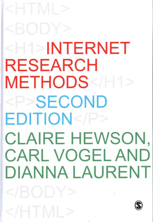 Produktbild: Internet Research Methods