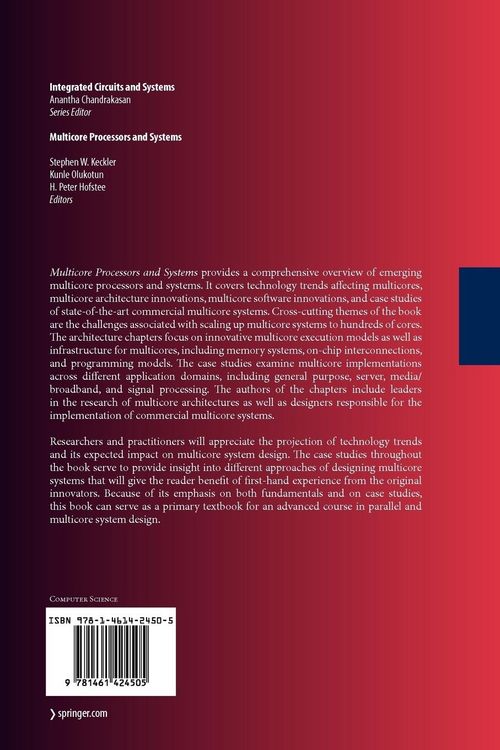 Produktbild: Multicore Processors and Systems
