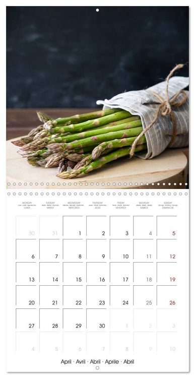 Produktbild: Aesthetic fruit and veggies (Wall Calendar 2026 12 &times; 12 Inch) CALVENDO 12 Month Wall Calendar