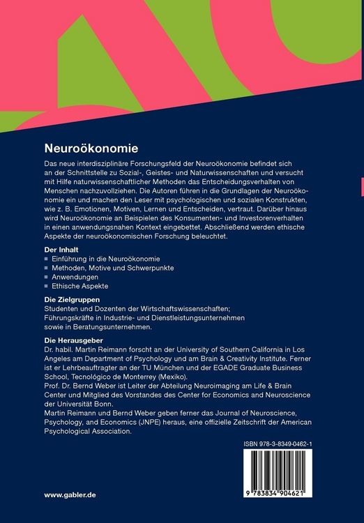 Produktbild: Neuro&ouml;konomie