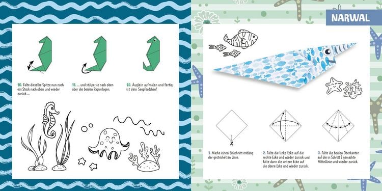 Produktbild: 88 x Origami Kids &ndash; Unter Wasser