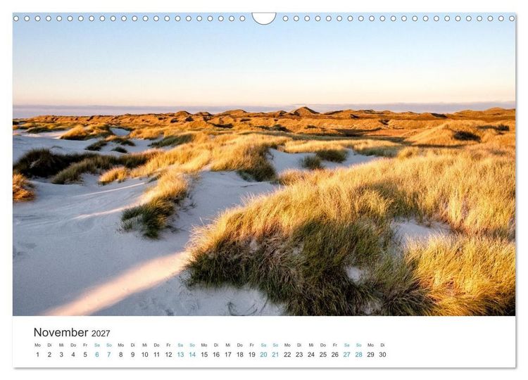Produktbild: Amrum: Natur und Freiheit (Wandkalender 2027 DIN A3 quer), CALVENDO Monatskalender