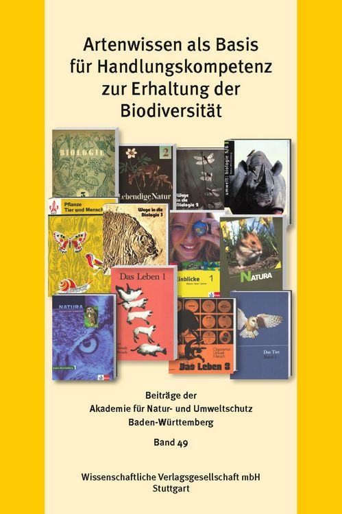 Produktbild: Artenwissen als Basis f&uuml;r Handlungskompetenz zur Erhaltung der Biodiversit&auml;t