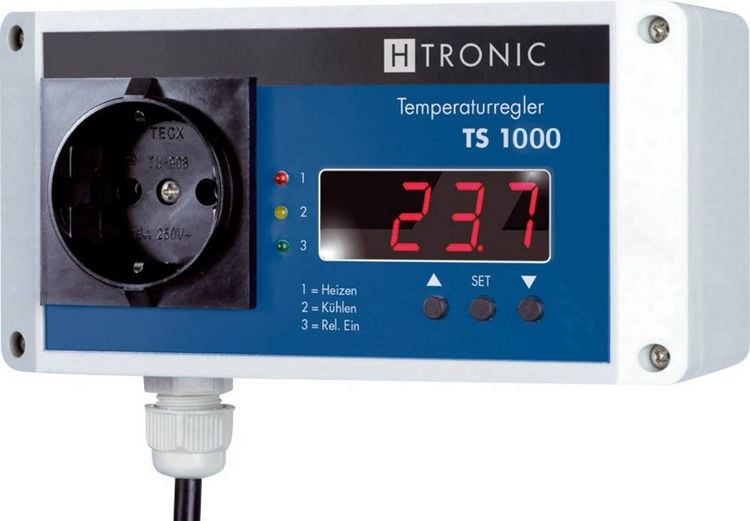 Produktbild: H-Tronic TS 1000 Temperaturschalter -55 - 850&deg;C 3000W