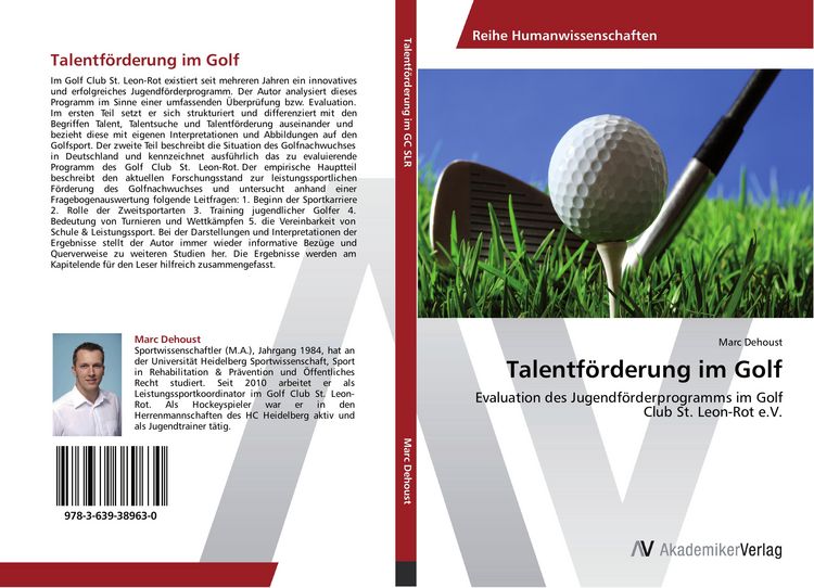 Produktbild: Talentf&ouml;rderung im Golf